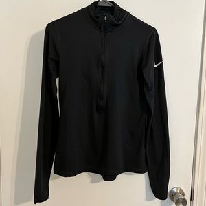 Nike Dri Fit fleece lined 1/2 zip